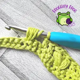 Making your puff stitch
