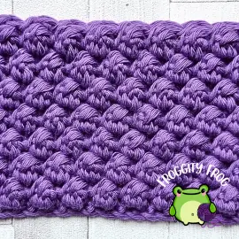 The Uneven Berry Crochet Stitch