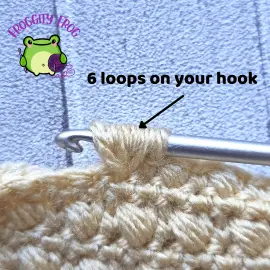 6 loops on your hook