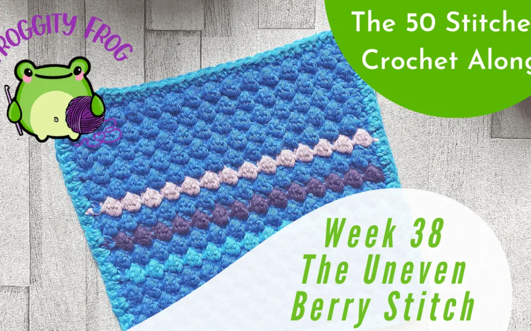 Week 38 of The 50 Stitches Crochet Along