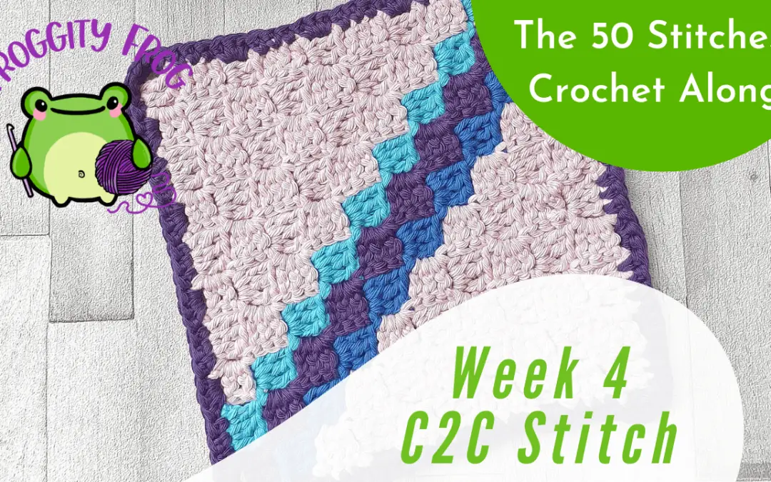 Week 4 of The 50 Stitches Crochet Along