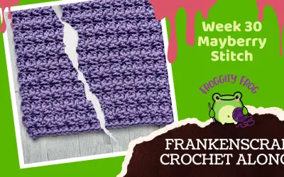 Week 30 Of The FrankenScrap Crochet Along