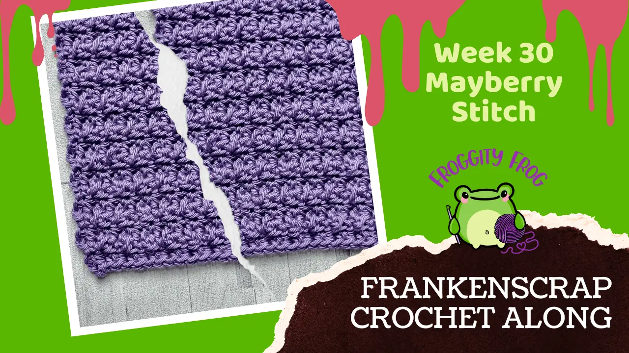 Week 30 Of The FrankenScrap Crochet Along