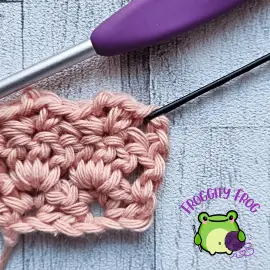 Row 3 of the Primrose stitch