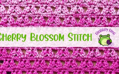 How To Crochet The Cherry Blossom Stitch