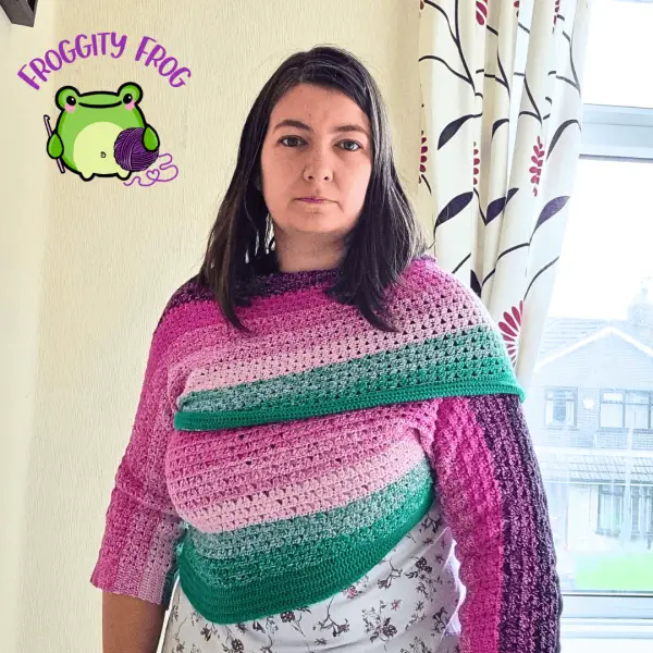 Cherry Blossom Scarf Wrap - Image 2