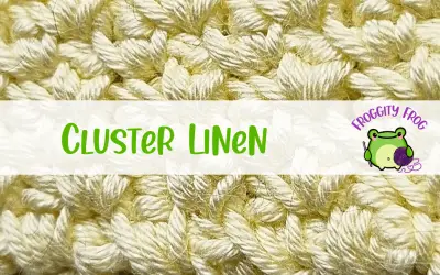 How To Crochet The Cluster Linen Stitch