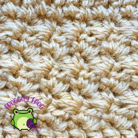 The Sedge crochet stitch