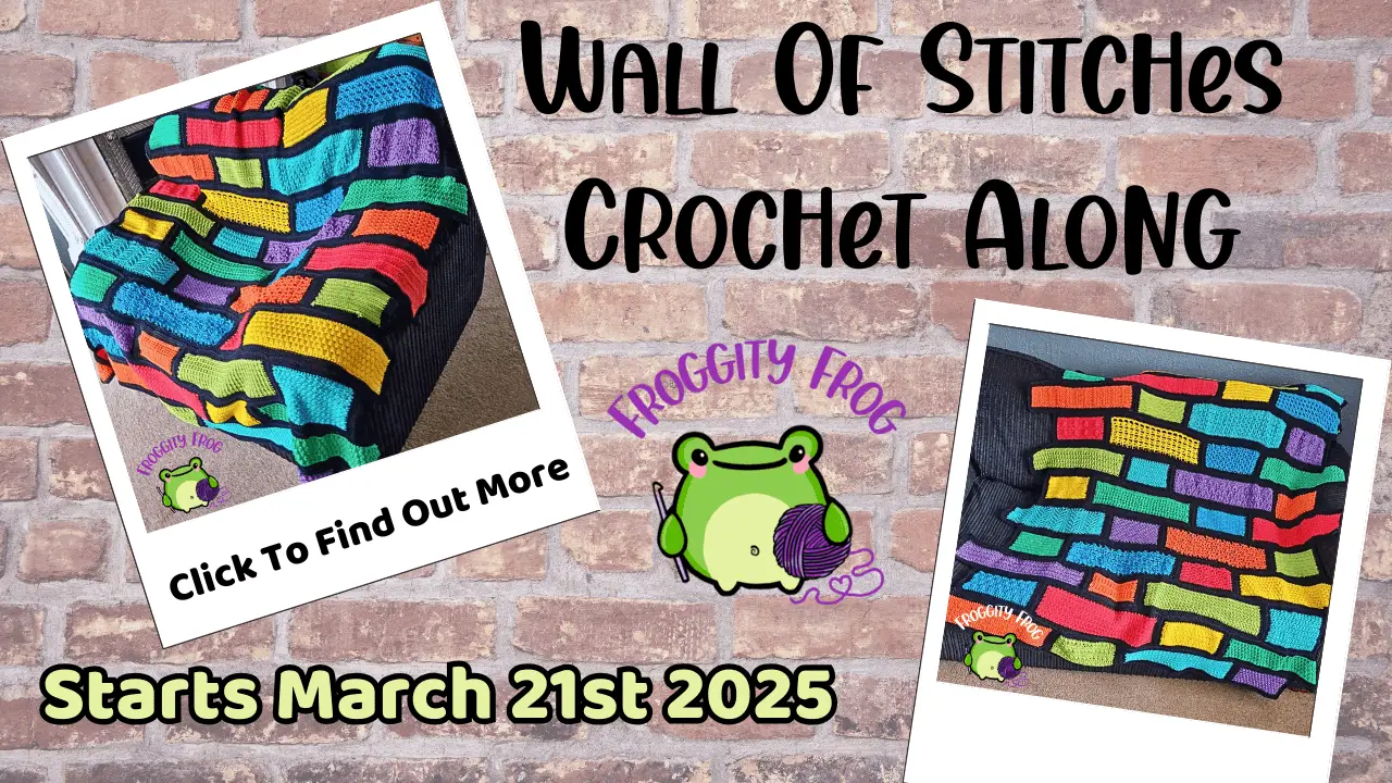 Find out more about the Wall Of Stitches crochet along