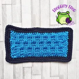 The Small Basketweave stitch with border
