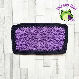The Bobble Flowers piece with border