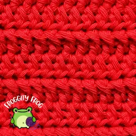 The Bottom Linked Double Crochet Stitch