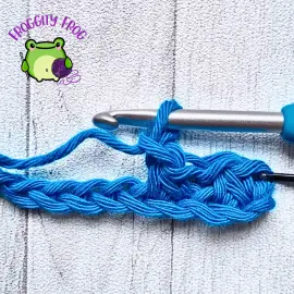 Row 1 of the Compress stitch