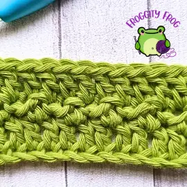 Floret stitch row 3