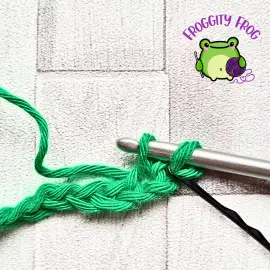 Starting the Glover stitch