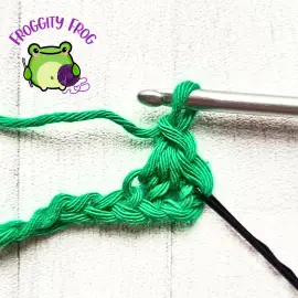 A completed Glover stitch