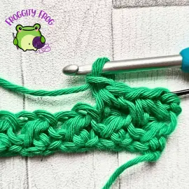 Row 2 of the Glover stitch