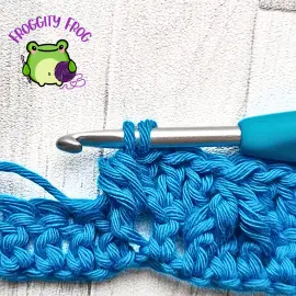 Leave 2 loops on your hook - Leaf Hopper
