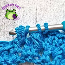 2nd part of the Leaf Hopper stitch