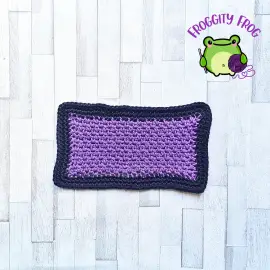 The Moss stitch piece with border