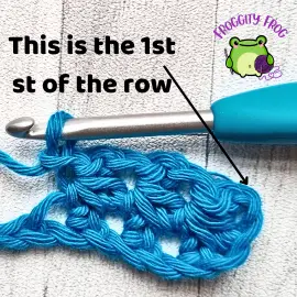 Starting the Simple Daisy stitch