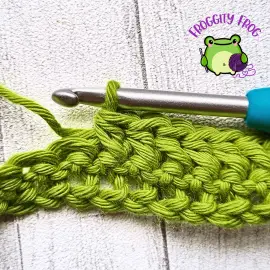 A finished Treads stitch