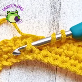Starting your first twisted column stitch