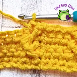 Making a second Twisted Column stitch