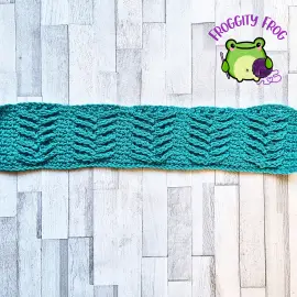 The Wishbone stitch piece