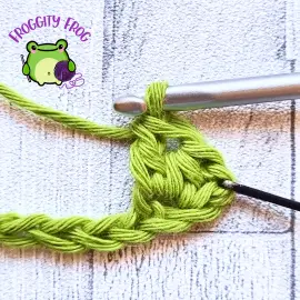 Starting the Cobble stitch