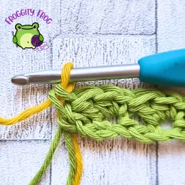 Changing colours in the last stitch of the row - Cobble