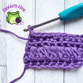 Row 5 of the Dales stitch