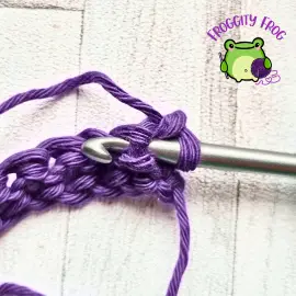 Making a FPSc - Single Ribbing stitch