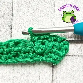 A finished Spike V Stitch