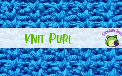 How To Crochet The Knit Purl Stitch