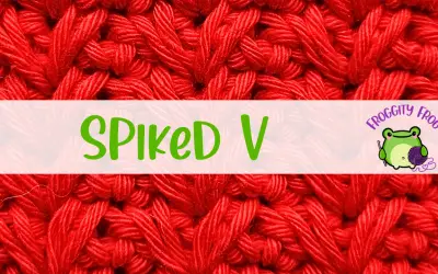 How To Crochet The Spiked V Stitch
