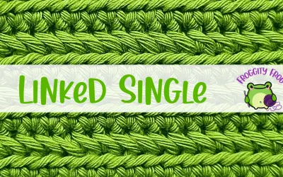 How To Crochet The Linked Single Stitch