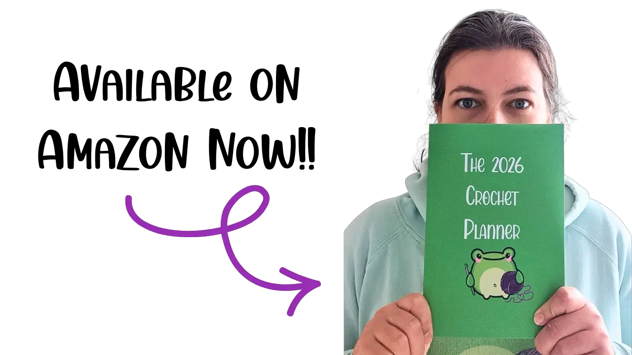 2026 Crochet Planner Available on Amazon now 2026 Crochet Planner Available on Amazon now