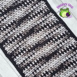The Sieve stitch scarf