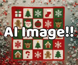 AI Crochet Blanket Image