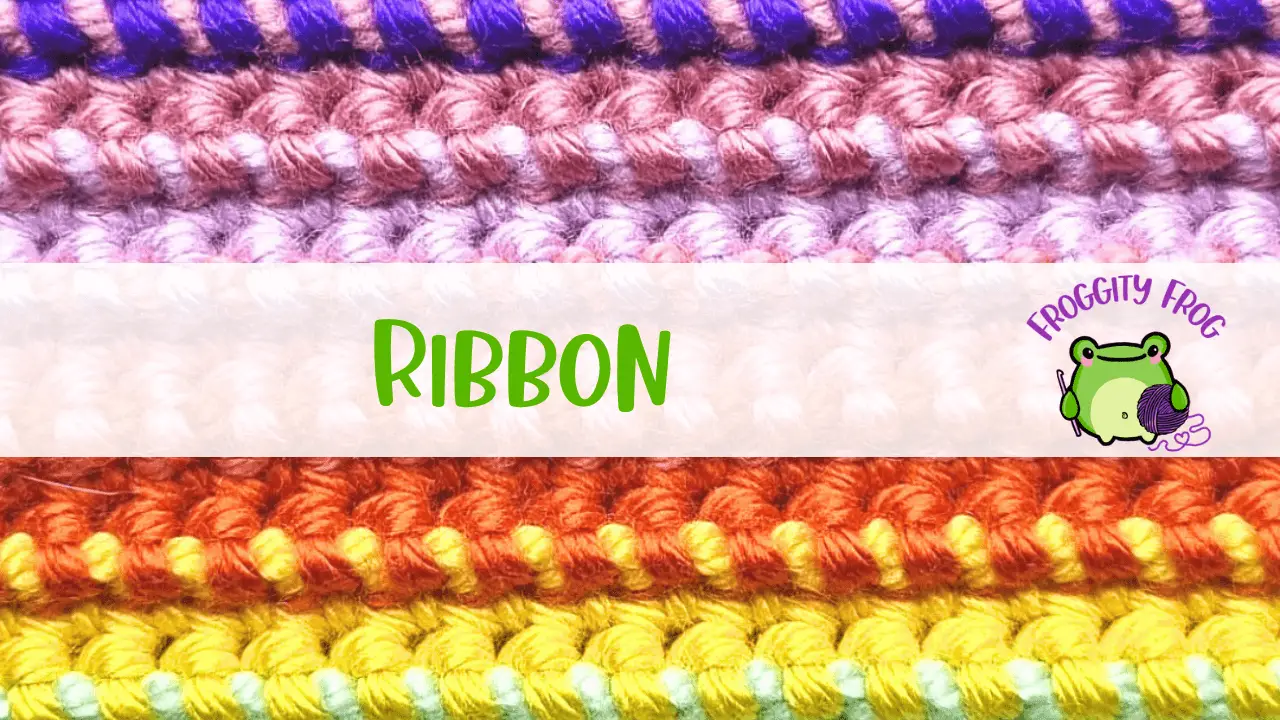 How To Crochet The Ribbon Stitch