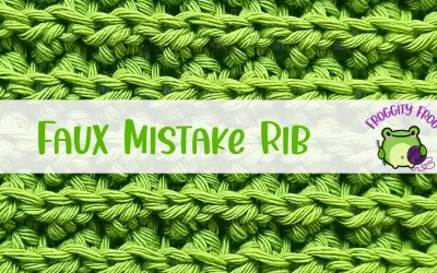 How To Crochet The Faux Mistake Rib Stitch