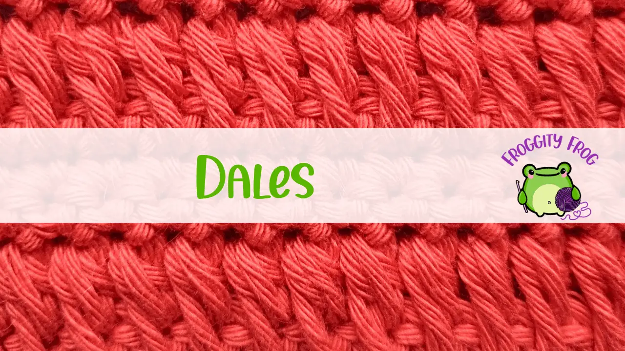 How To Crochet The Dales Stitch