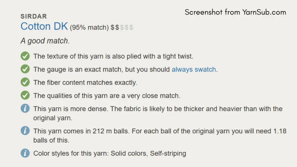 Screenshot From YarnSub.com