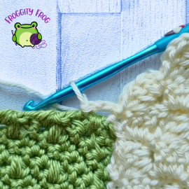 Turning the corner with the join as you go C2C border