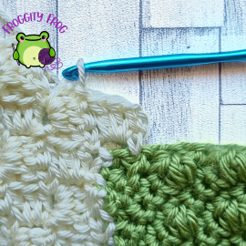 Turning the corner with the join as you go C2C border