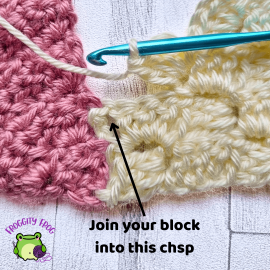 joining your block into the previous row