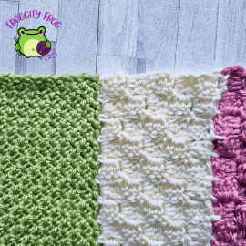 Joining The Moss And Raised Pineapple Squares